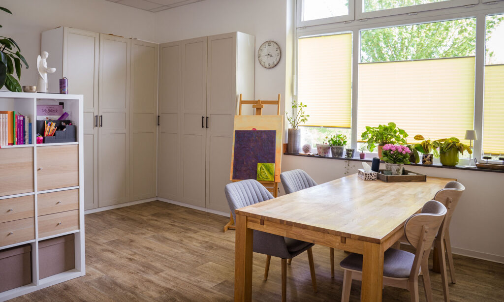 Blick in einen Behandlungsraum