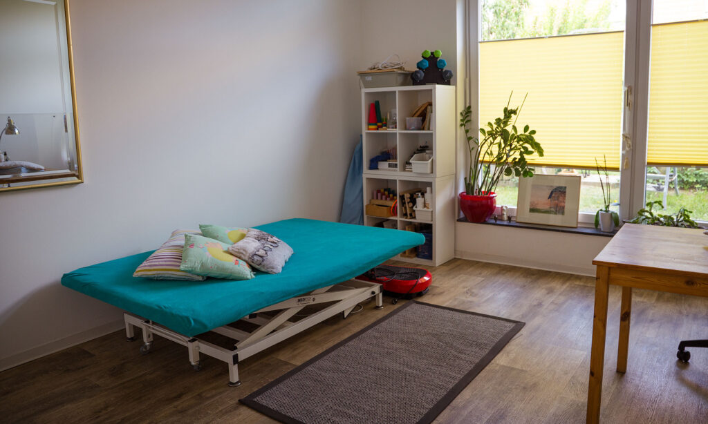 Liege im Behandlungsraum