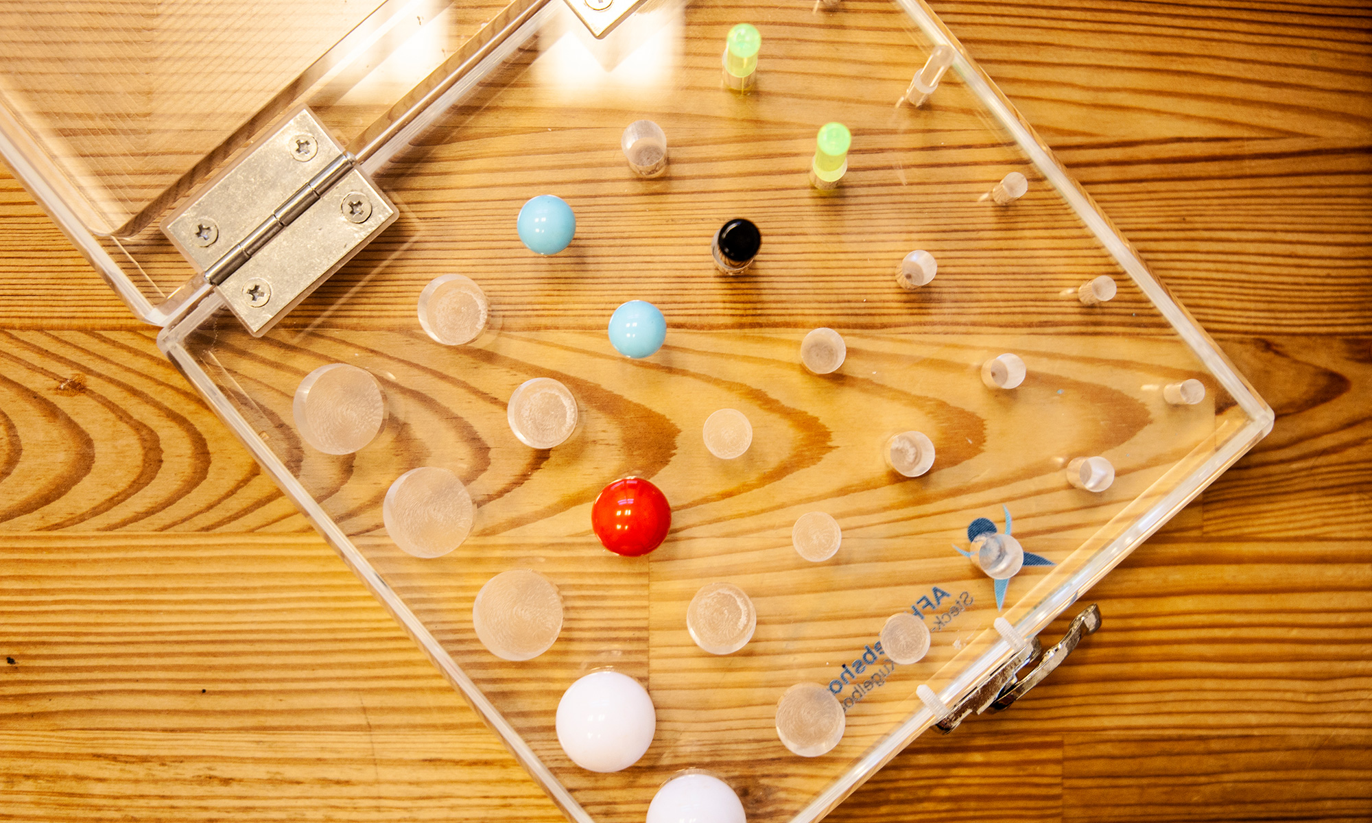 Detailbild eines Steckspiels